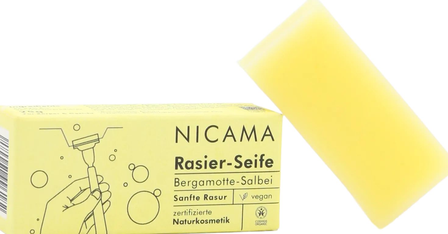 Sapone per la Rasatura al Bergamotto e Salvia, 25 g
