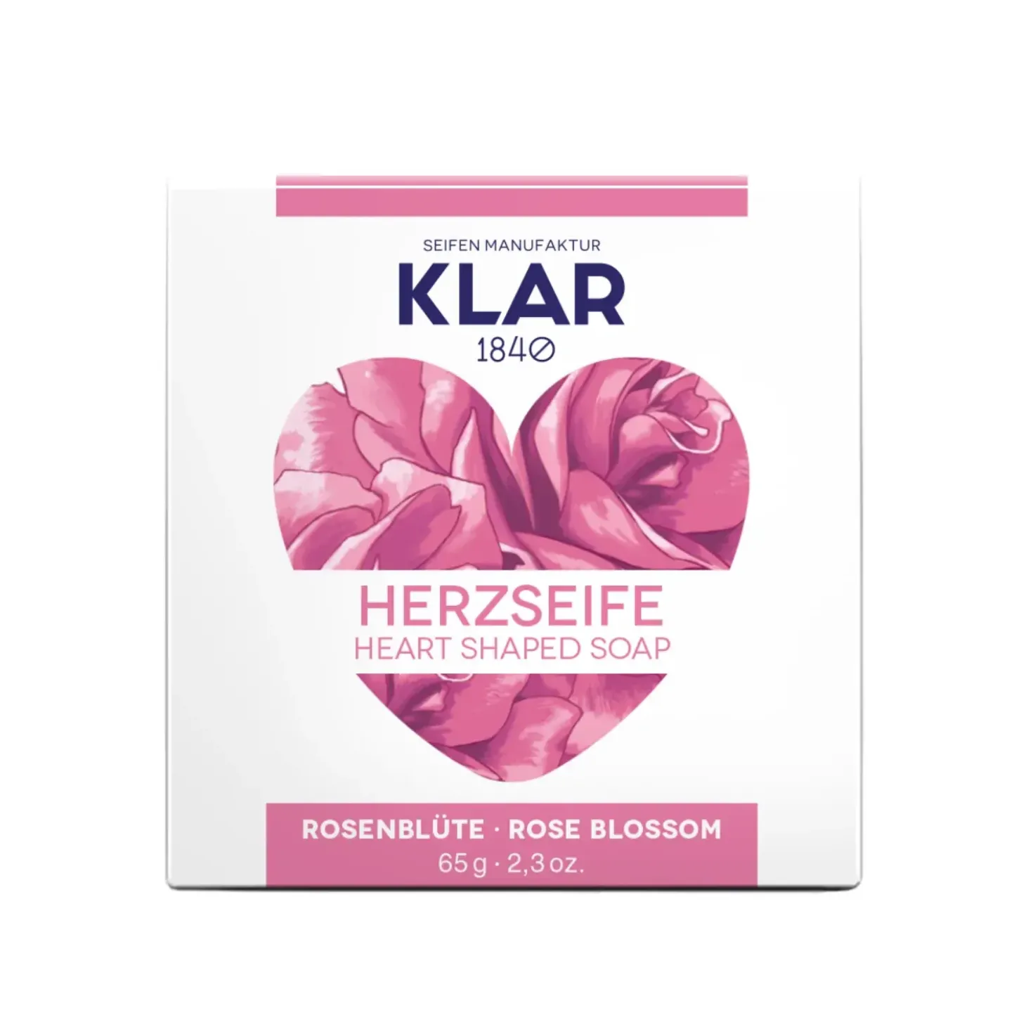 Saponetta Cuore alla Rosa, 65 g