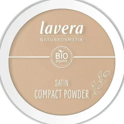 Satin Compact Powder, 04 Medium Sand (10 g)