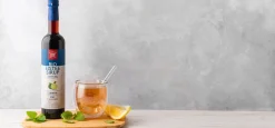 Sciroppo Bio per Tè Freddo - Tè Nero e Lime, 500 ml