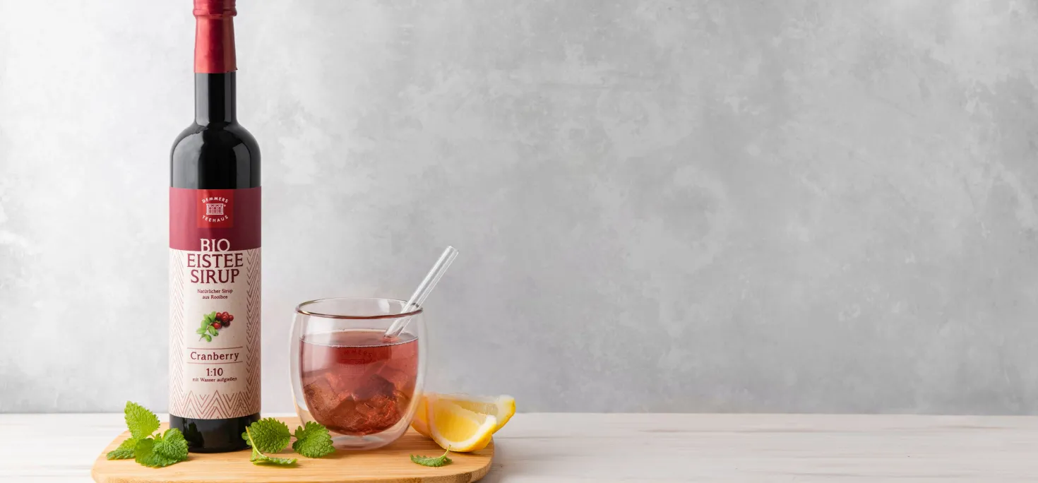 Sciroppo Bio - Rooibos e Cranberry, 500 ml