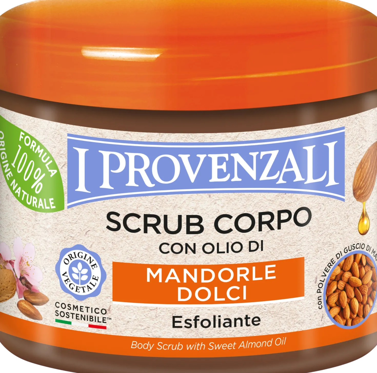 Scrub Corpo alle Mandorle Dolci, 600 g