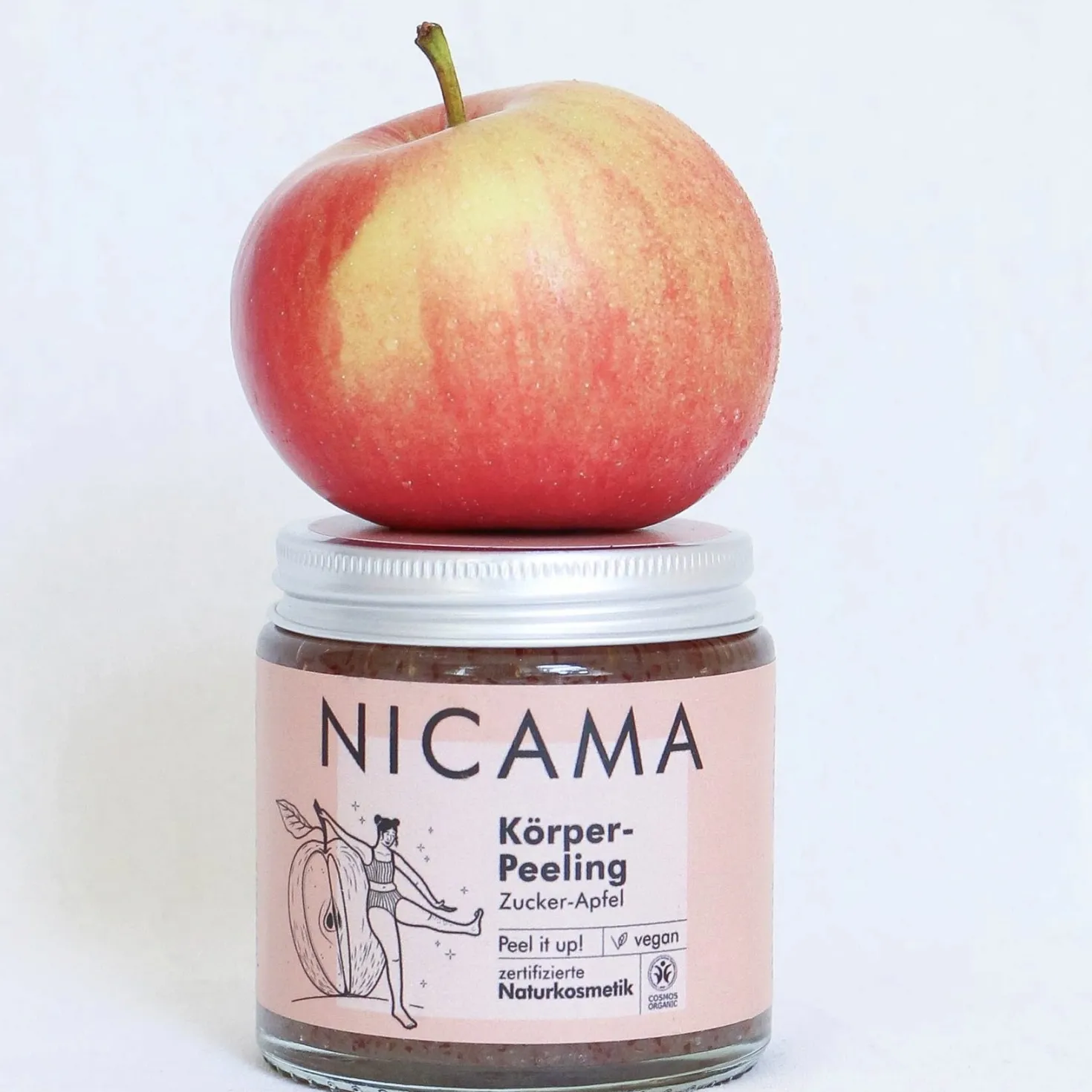 Scrub Corpo - Mela e Zucchero, 140 g