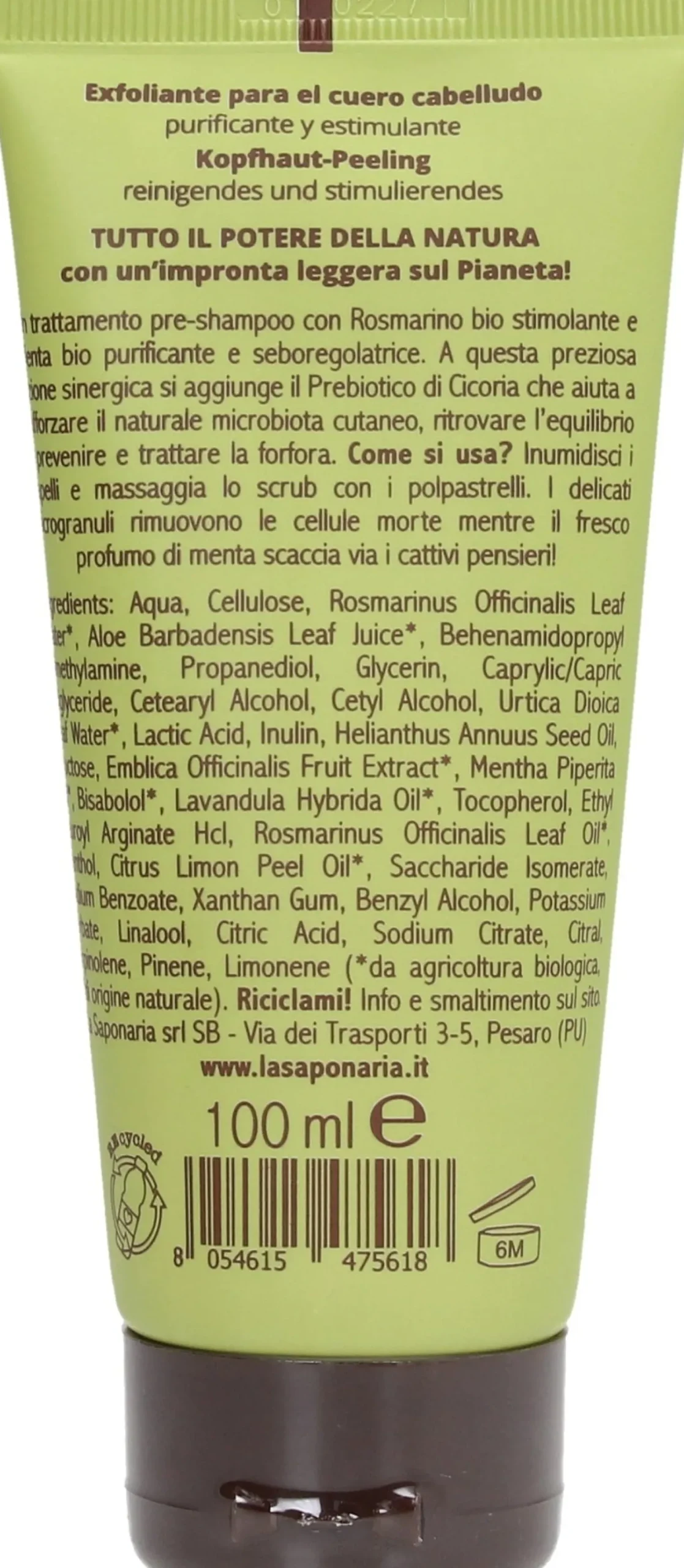 Scrub Cuoio Capelluto, 100 ml