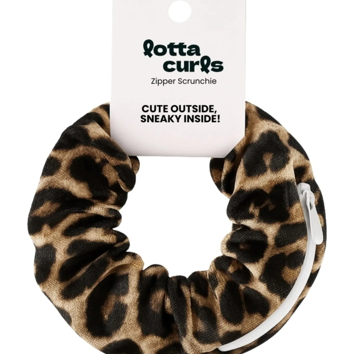 Scrunchie con Zip, Blush