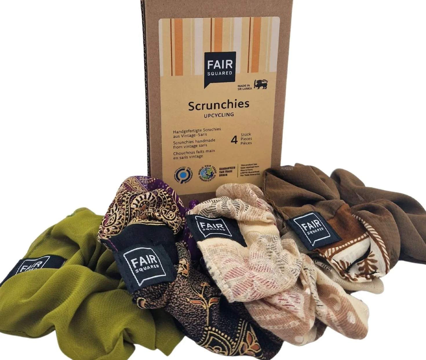 Scrunchies Set, 4 pezzi