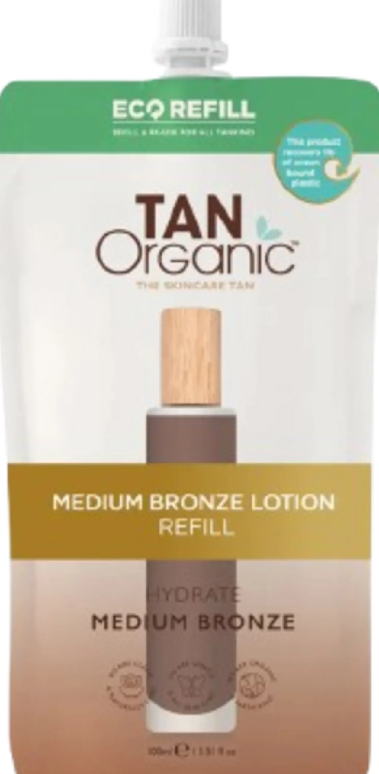 Self Tan Lotion Refill Pouch, 200 ml