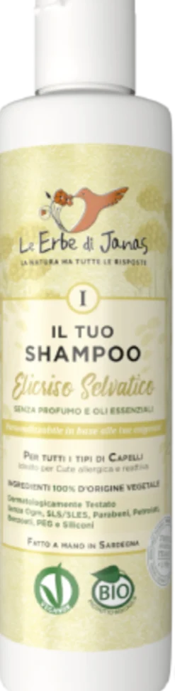 Semplice Macchia - Shampoo all'Elicriso Selvatico della Sardegna, 150 ml