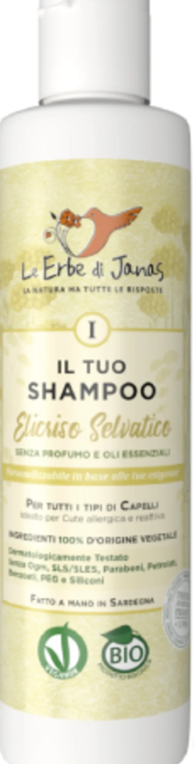 Semplice Macchia - Shampoo all'Elicriso Selvatico della Sardegna, 150 ml
