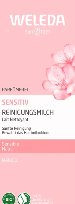 Sensitiv - Latte Detergente alle Mandorle, 75 ml