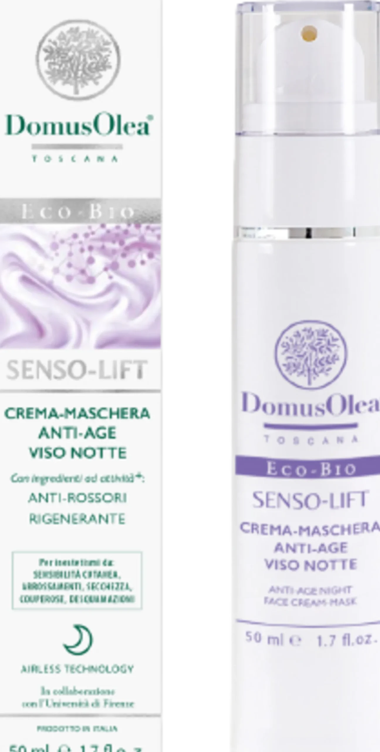 Senso Lift - Crema Maschera Anti-Age Viso Notte, 50 ml