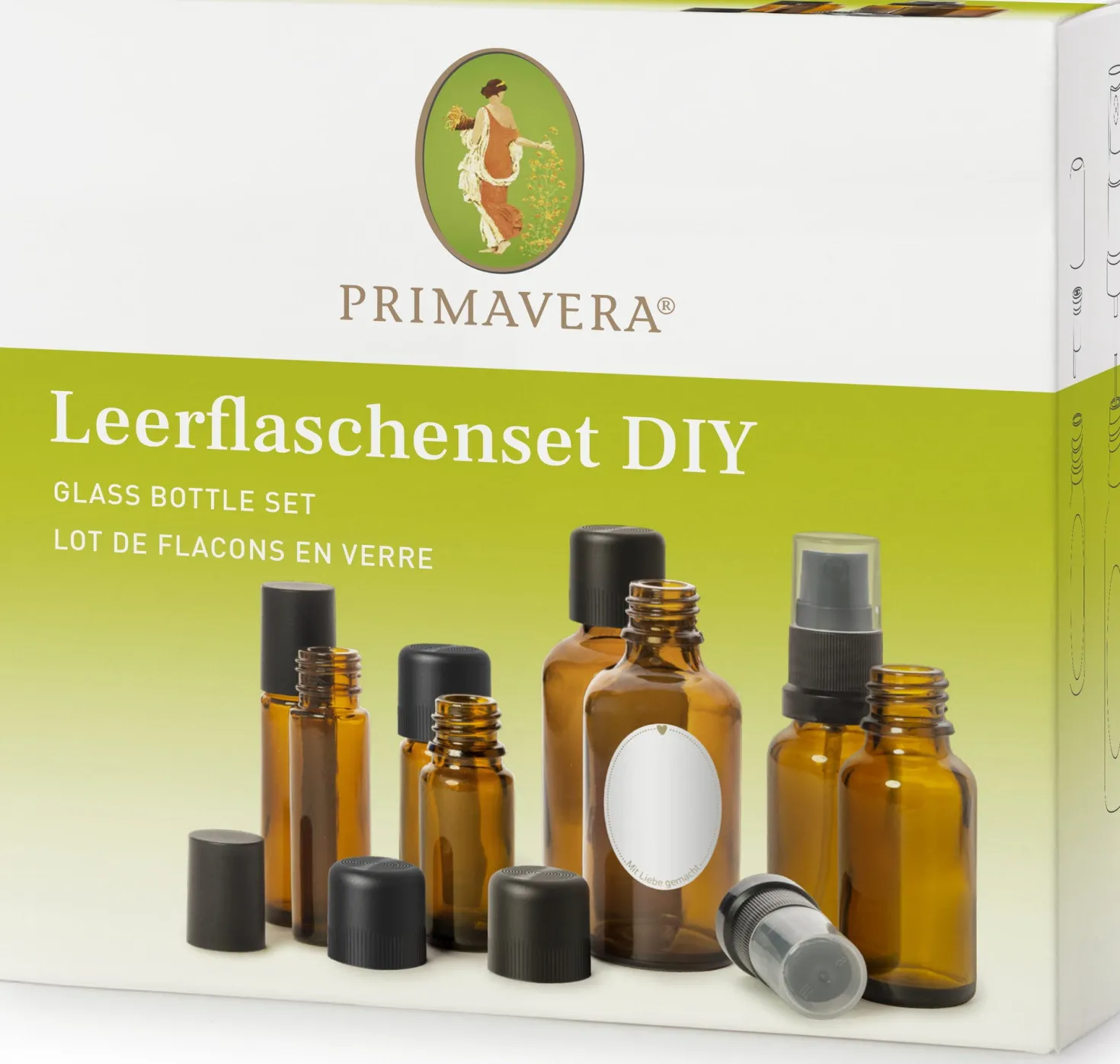 Set di Flaconi in Vetro DIY