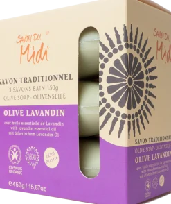 Set di Saponi all'Oliva, Lavanda (450 g)