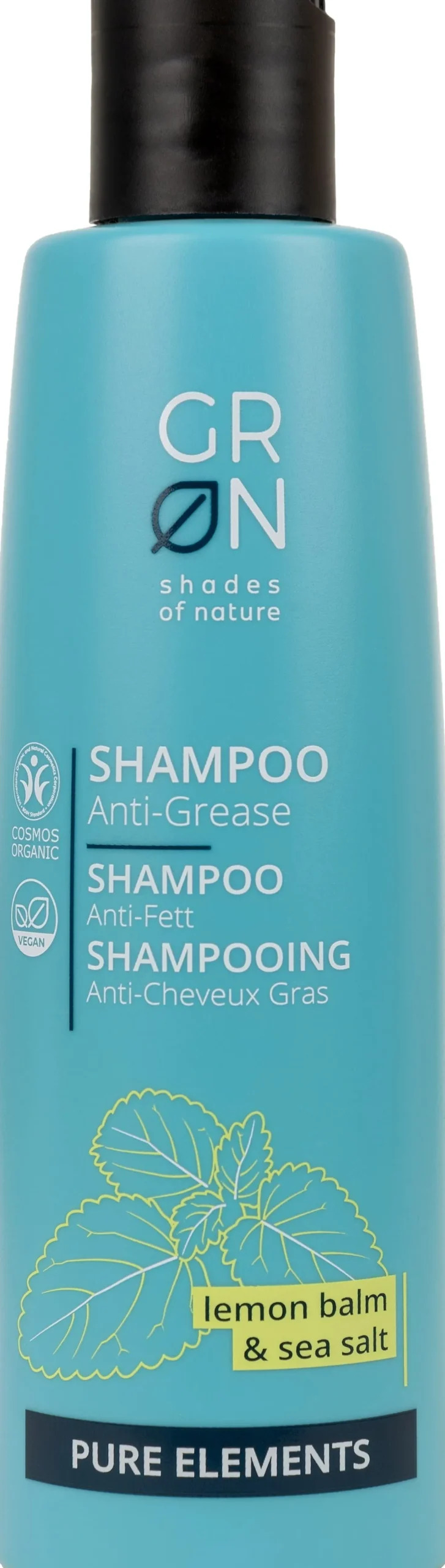 Shampoo Anti-Grease Lemon Balm & Sea Salt, 250 ml