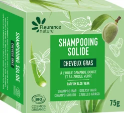 Shampoo Bar Almond Oil & Green Clay, 75 g