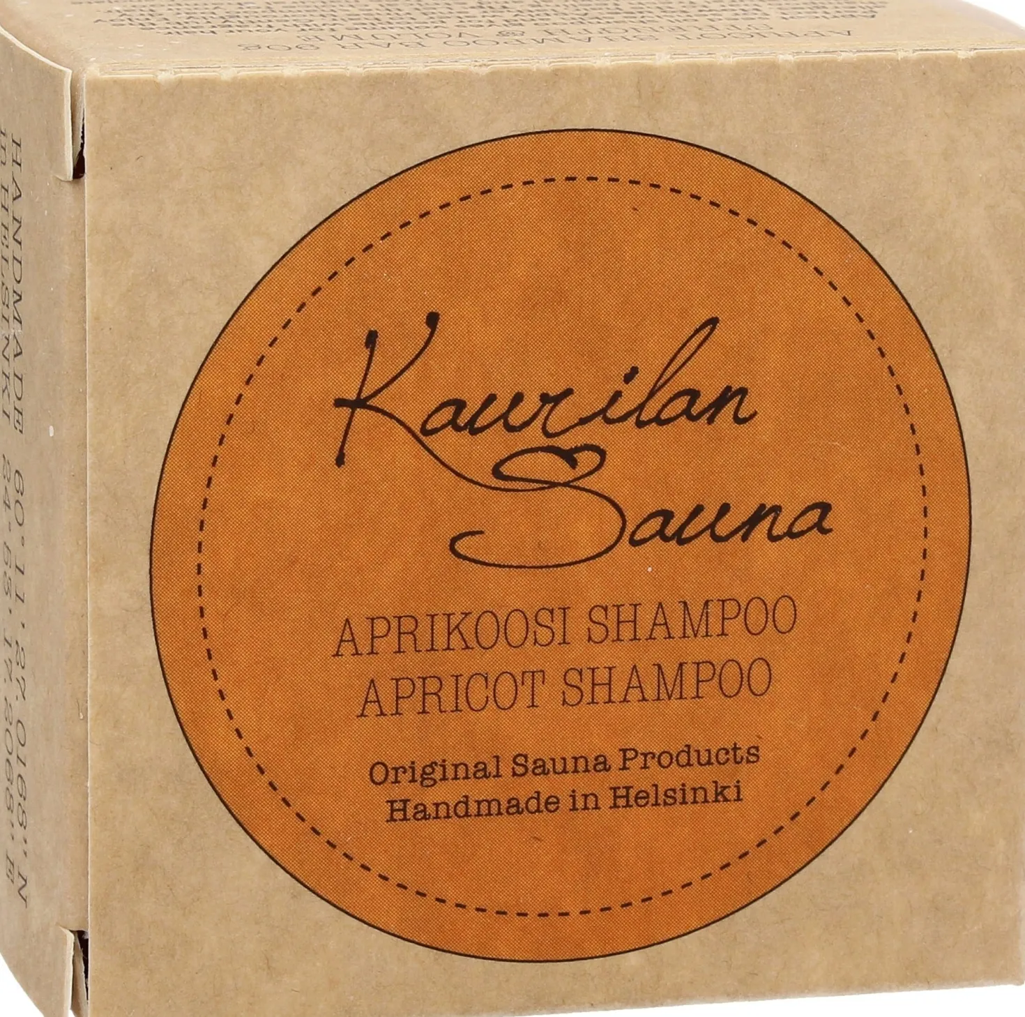 Shampoo Bar Apricot, Confezione di carta (90 g)