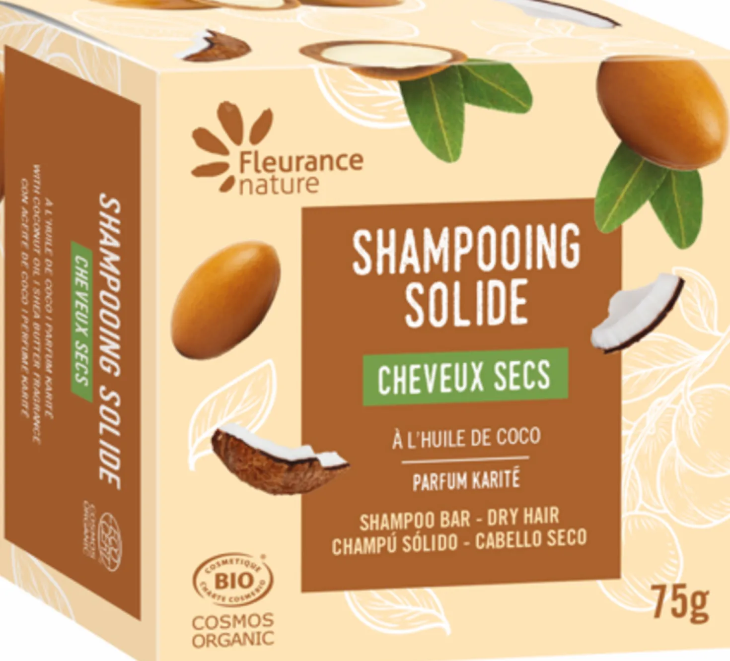 Shampoo Bar Coconut Oil, 75 g