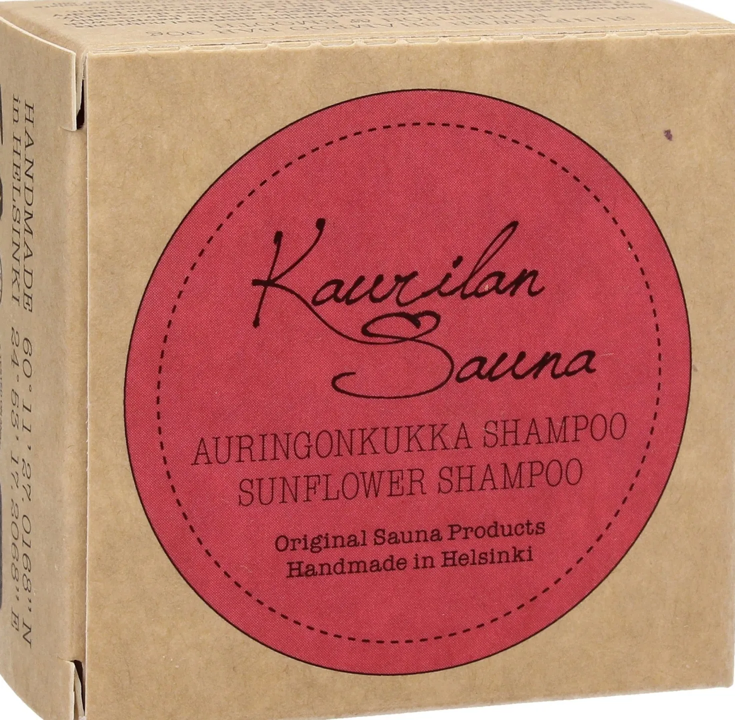 Shampoo Bar Sunflower, Confezione di carta (90 g)