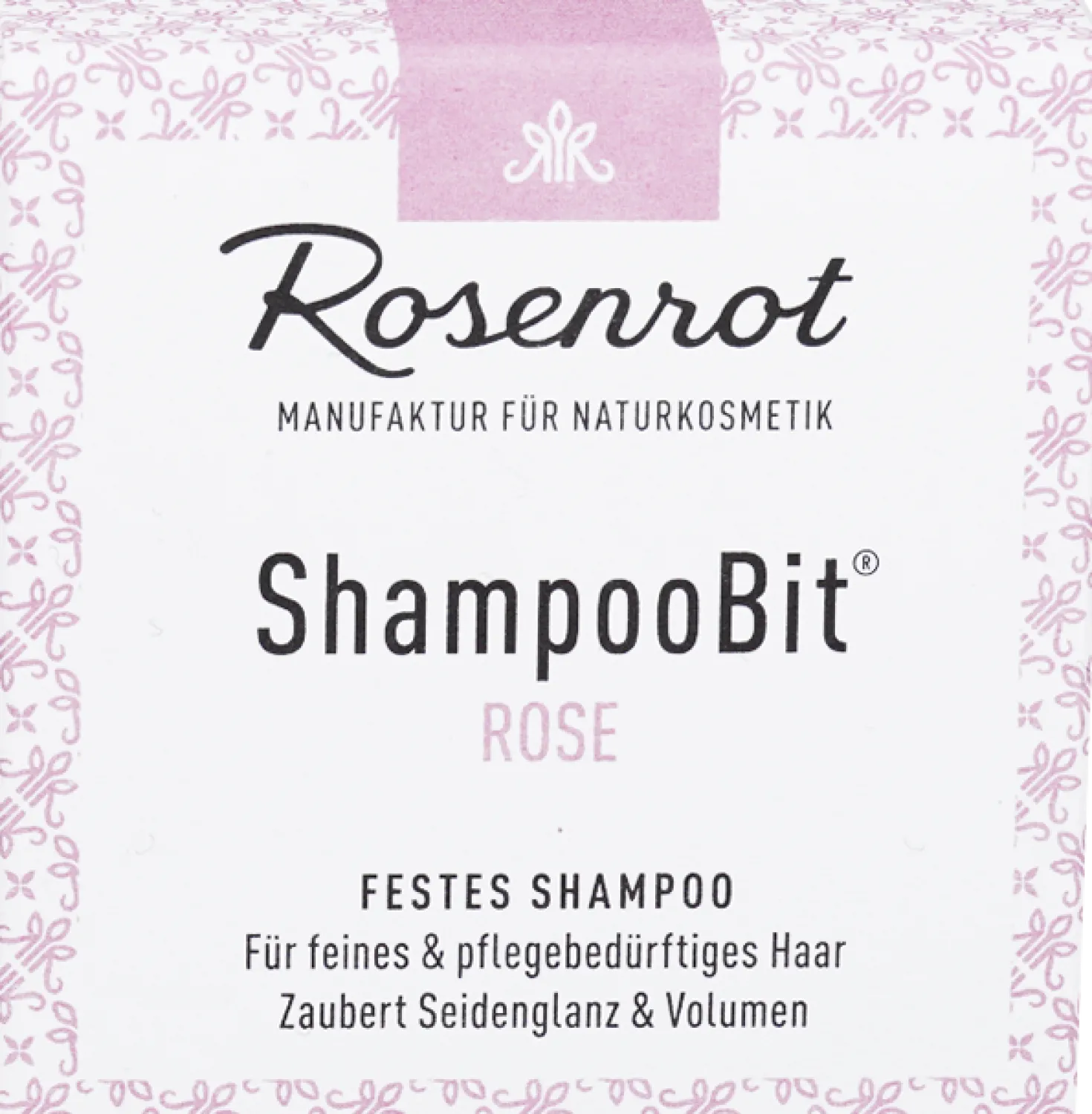 ShampooBit® Shampoo Solido alla Rosa, 55 g