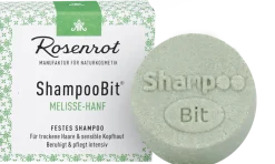 ShampooBit® Shampoo Solido Melissa e Canapa, 55 g
