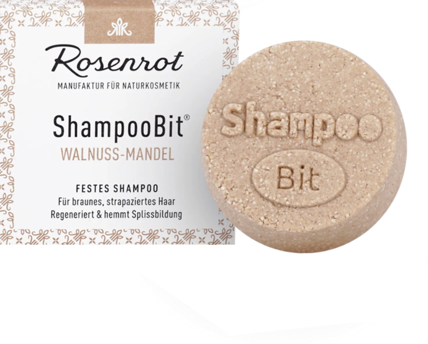 ShampooBit® Shampoo Solido Noce e Mandorla, 55 g