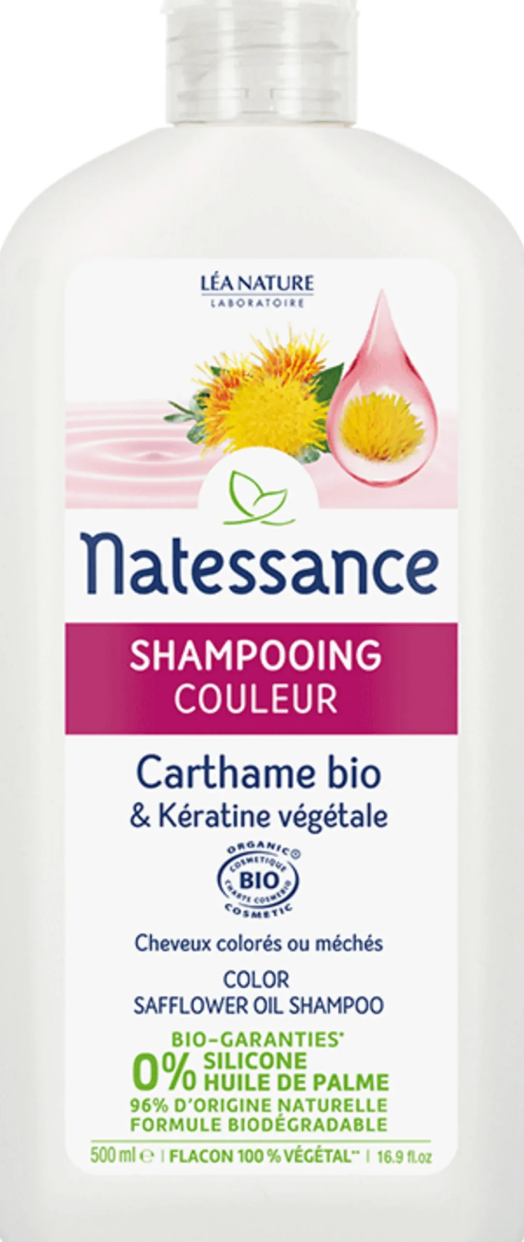 Shampoo Color Cartamo & Cheratina, 500 ml