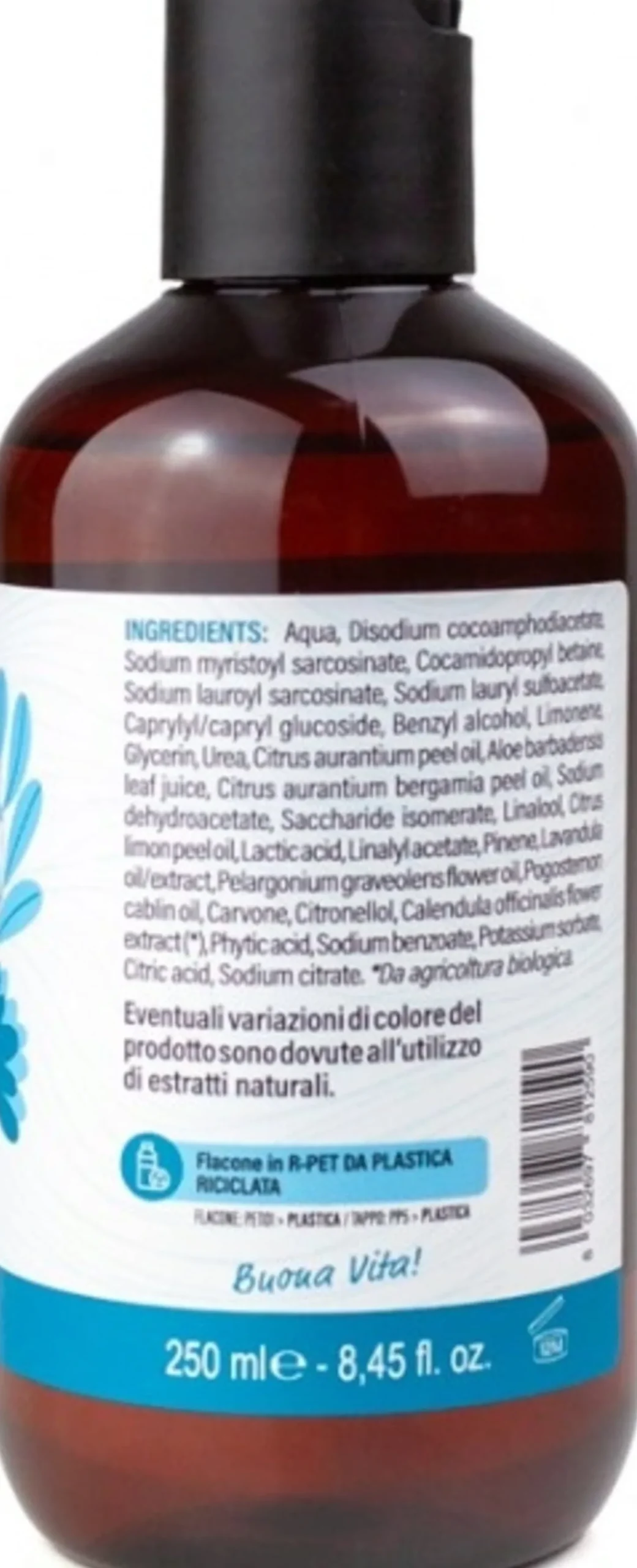Shampoo Delicato, 250 ml