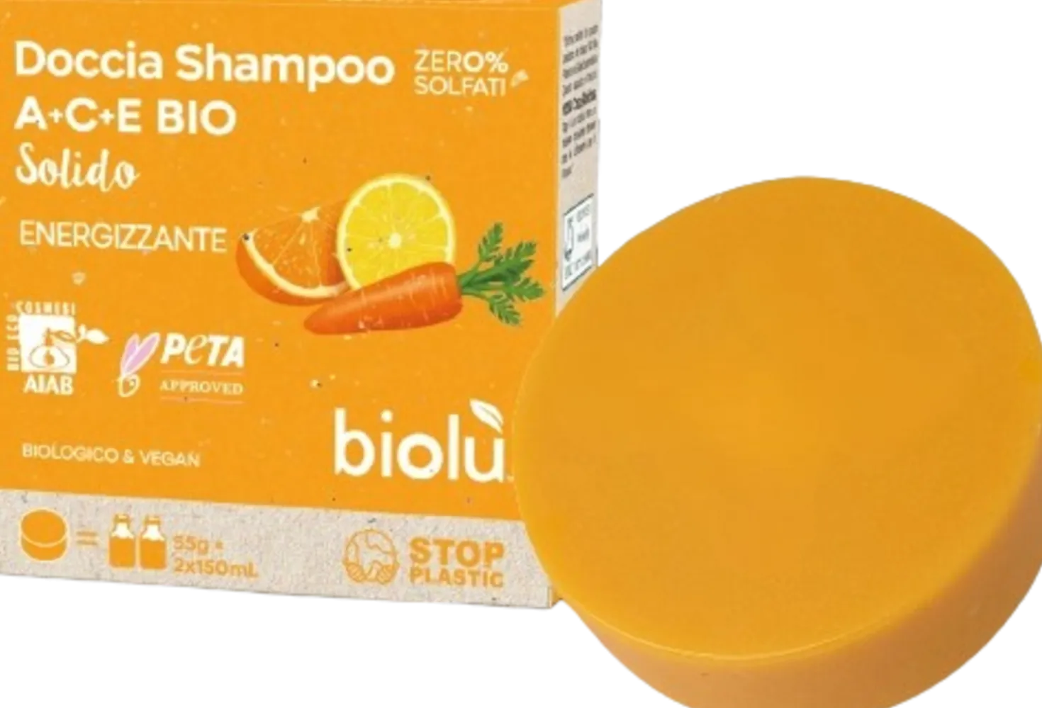 Shampoodoccia Solido ACE Bio, 55 g