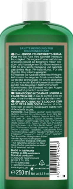 Shampoo Idratante Bio Aloe Vera, 250 ml