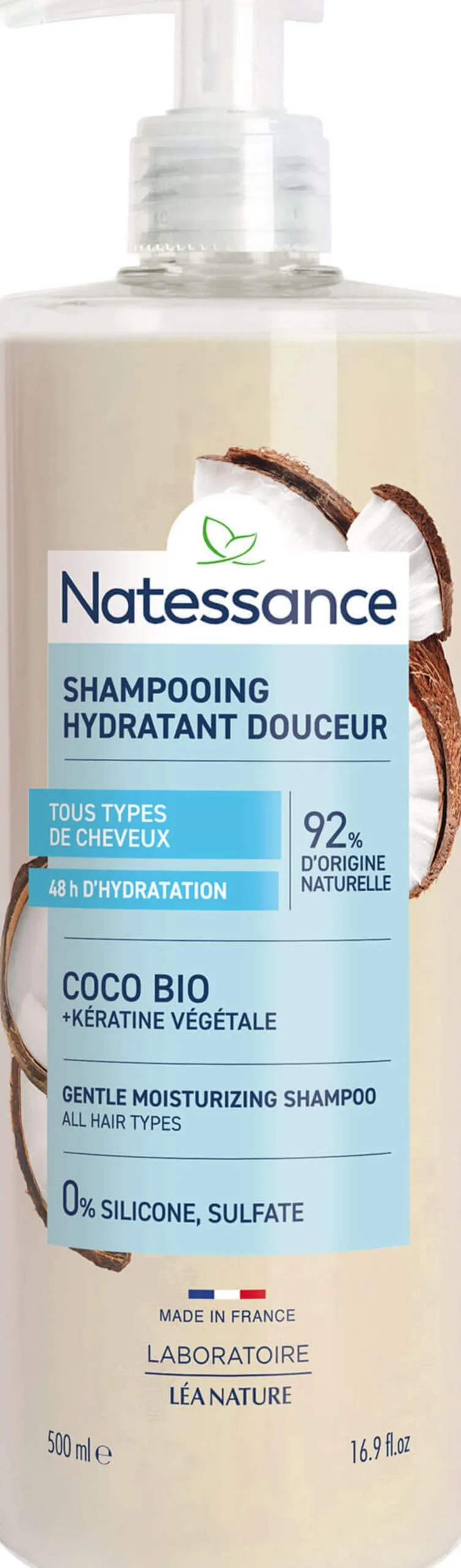 Shampoo Idratante, 500 ml