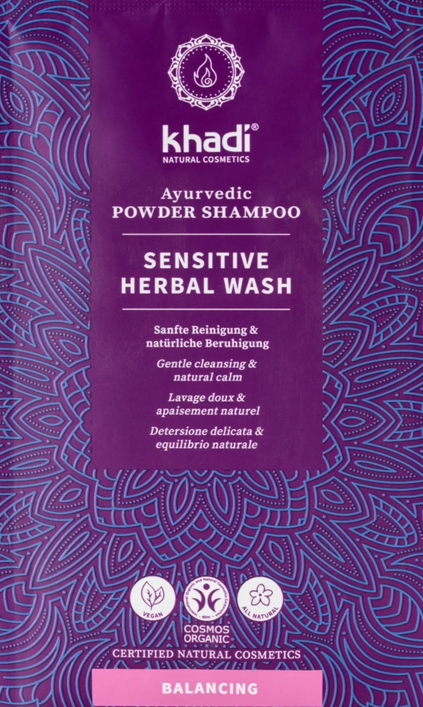 Shampoo in Polvere Ayurvedico alle Erbe, 50 g