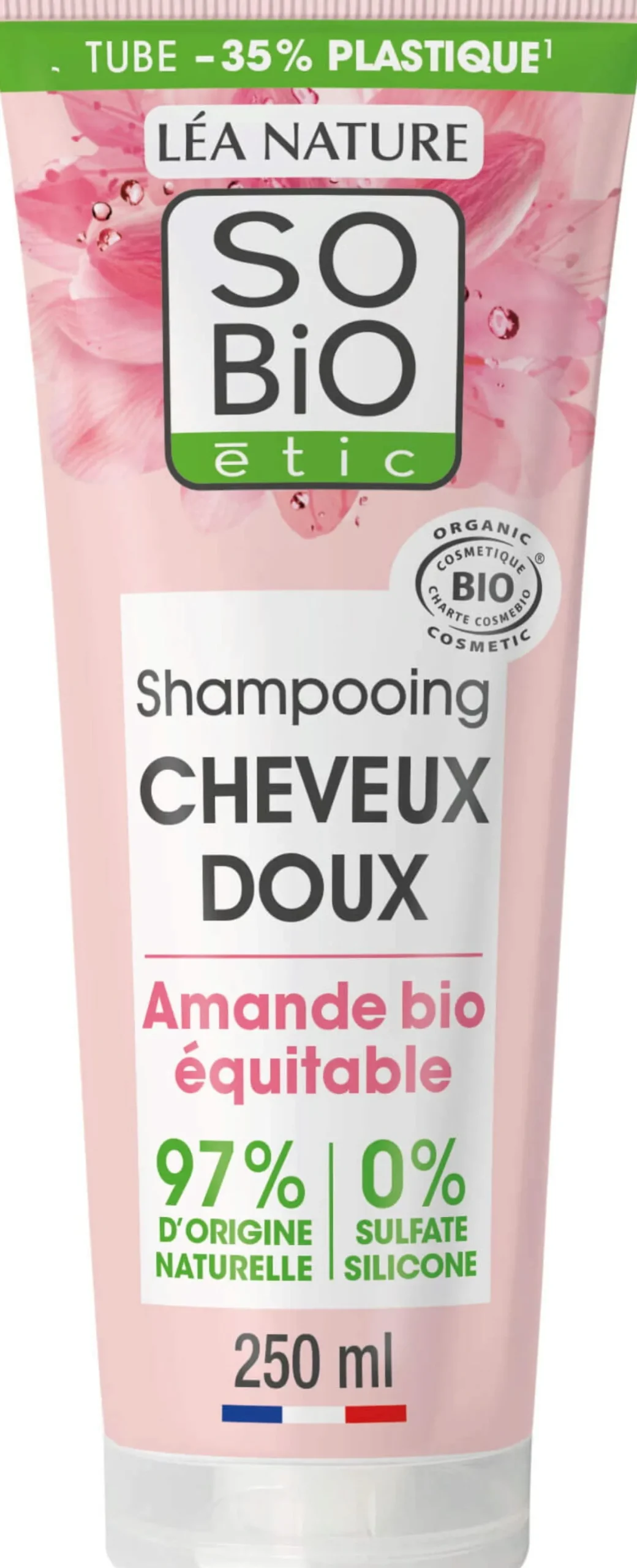 Shampoo Latte di Mandorle e Proteine del Riso, 250 ml