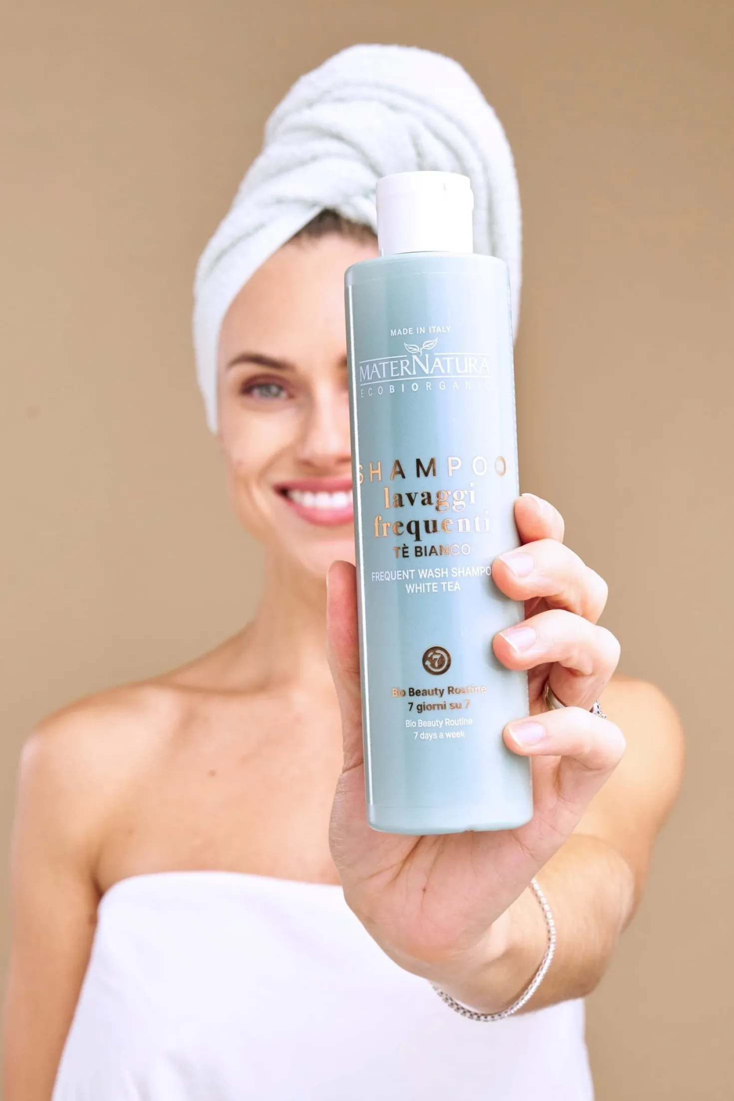 Shampoo Lavaggi Frequenti al Tè Bianco, 250 ml