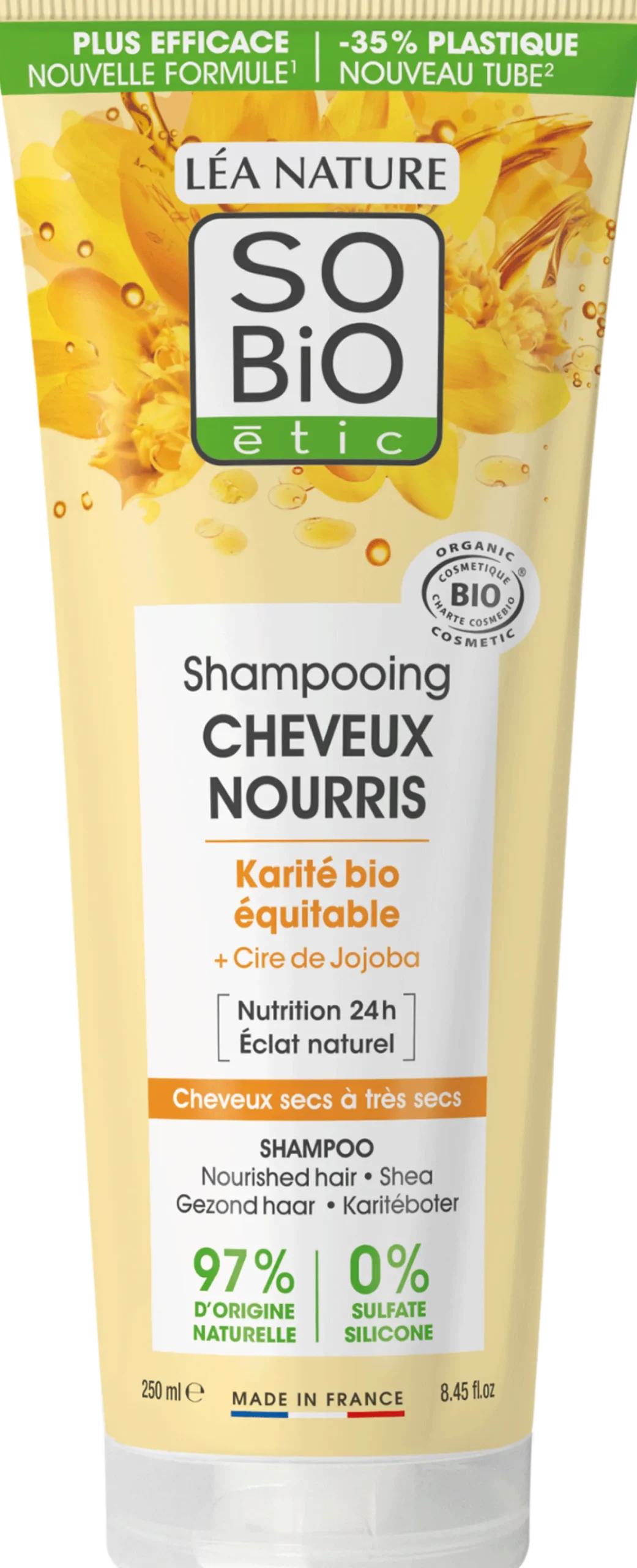 Shampoo Nutriente al Burro di Karité, 250 ml