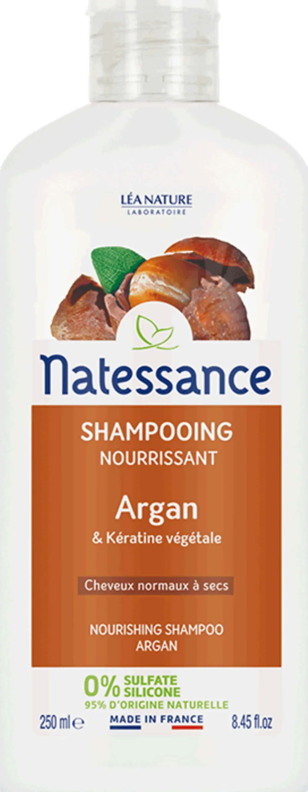 Shampoo Nutriente Argan e Cheratina, 500 ml
