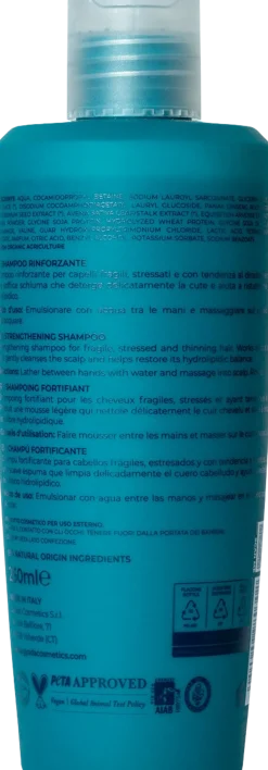 Shampoo Rinforzante con Spirulina, 250 ml