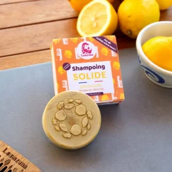 Shampoo Solido alla Polvere di Limone, 70 g