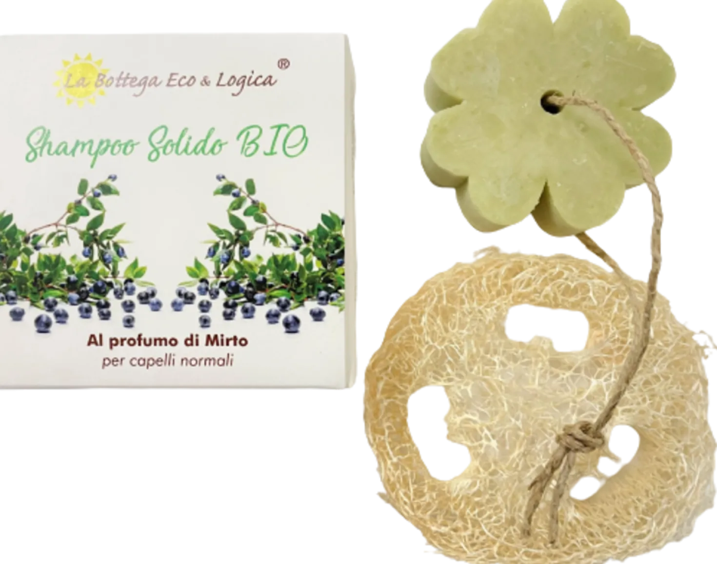 Shampoo Solido al Mirto, 60 g