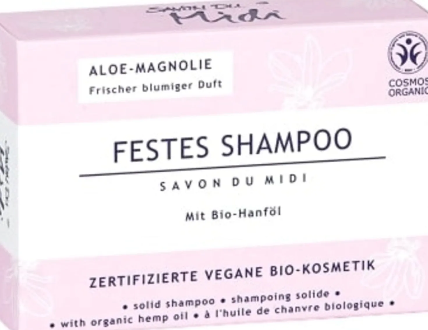 Shampoo Solido Aloe Magnolia, 85 g