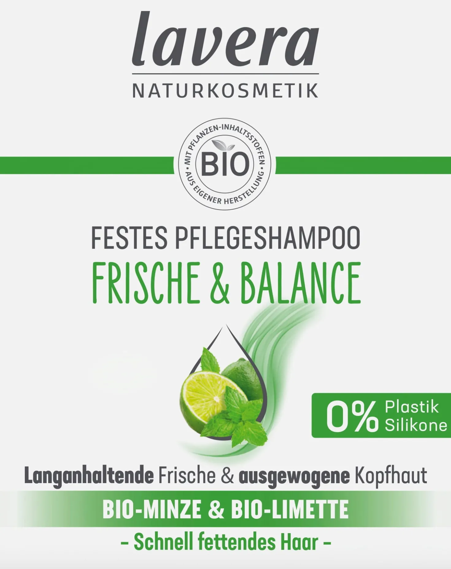 Shampoo Solido Freschezza ed Equilibrio , 50 g