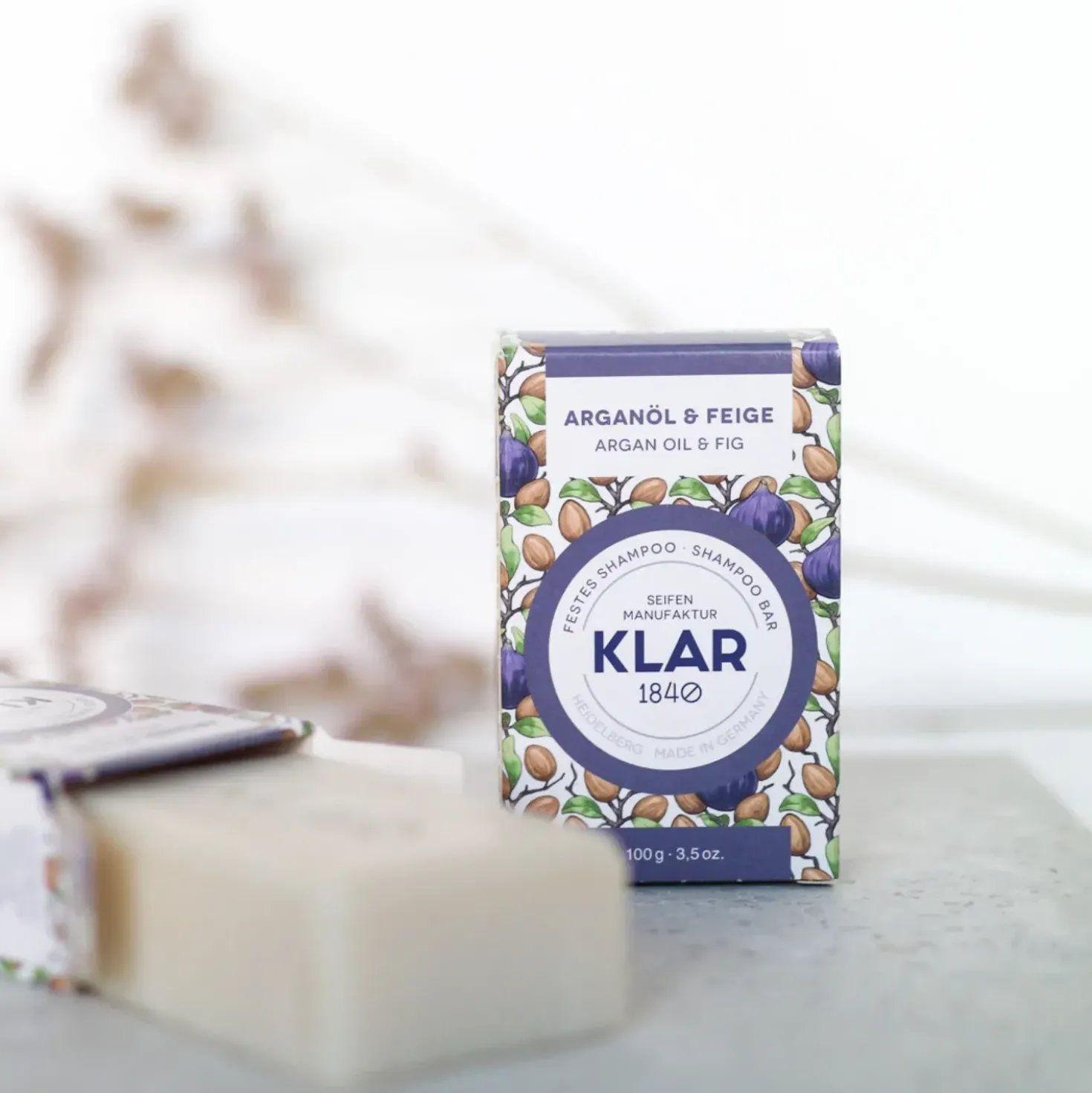 Shampoo Solido Olio di Argan e Fichi, 100 g