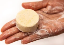 Ō5 Shampoo Solido Olio di Moringa Bio e Olio di Semi di Broccoli Bio, 55 g