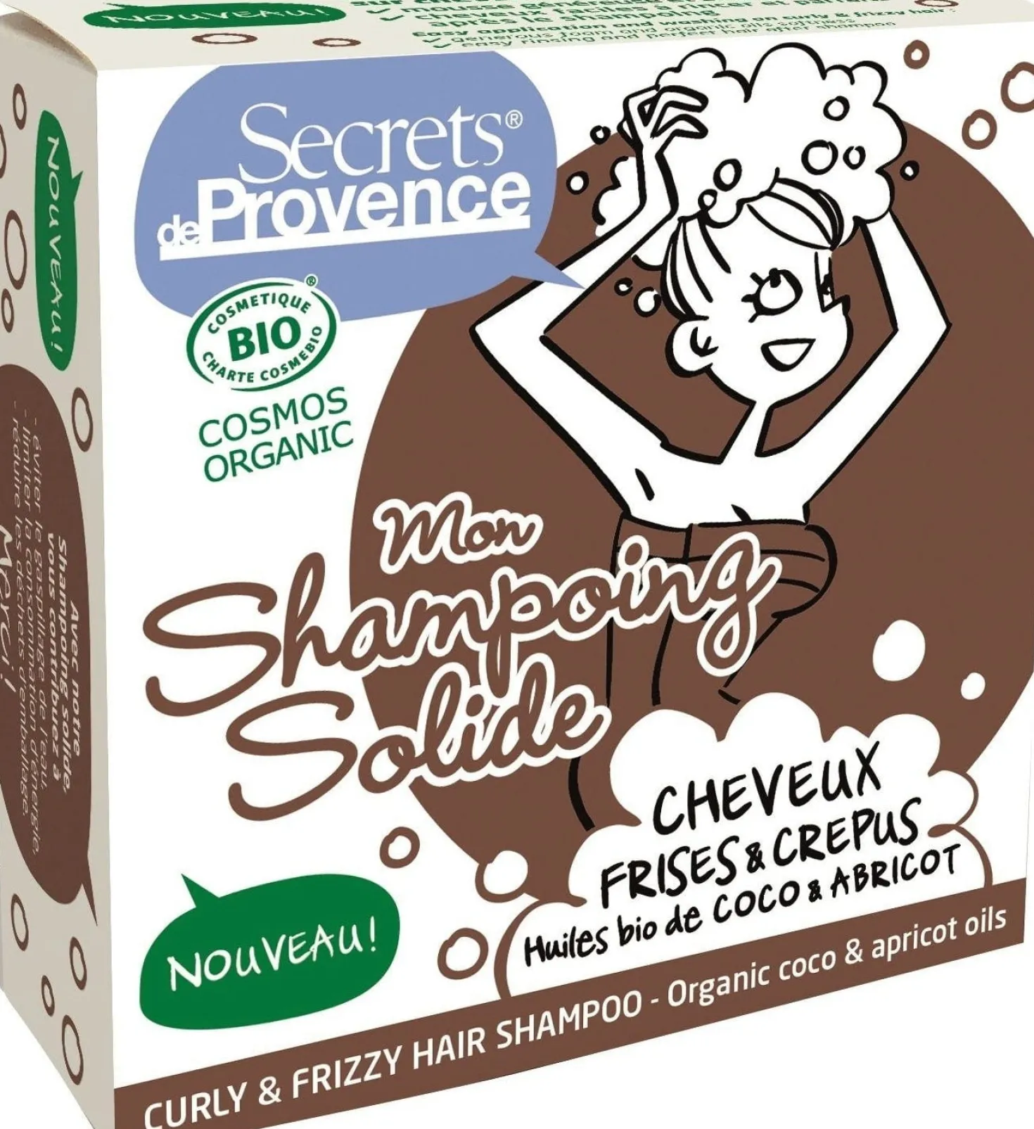 Shampoo Solido per Capelli Ricci e Crespi, 85 g