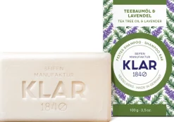 Shampoo Solido Tea Tree e Lavanda, 100 g