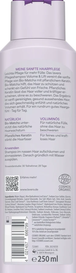 Shampoo Volume & Lift, 250 ml