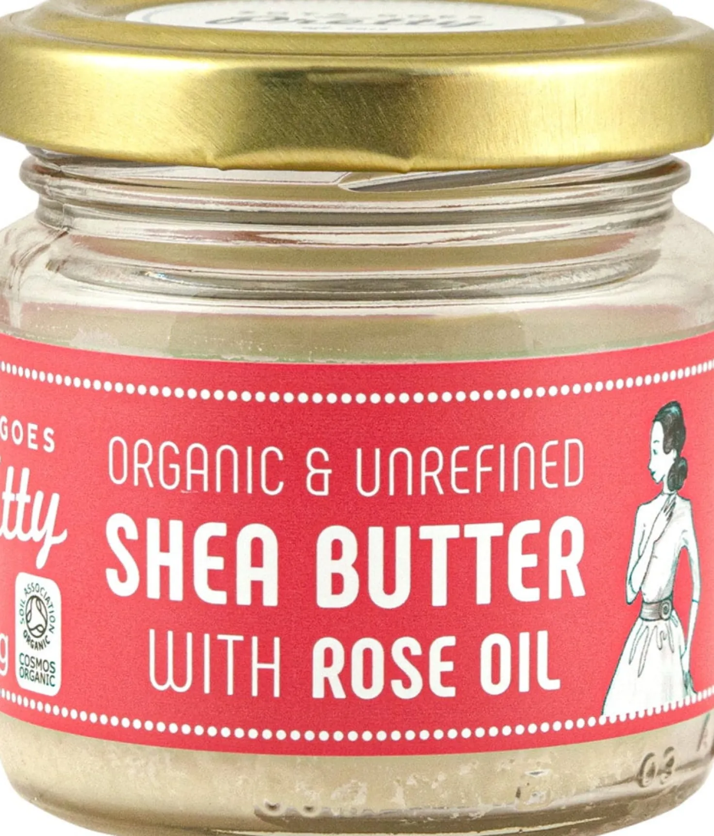 Shea Butter with Rose Oil, 60 g