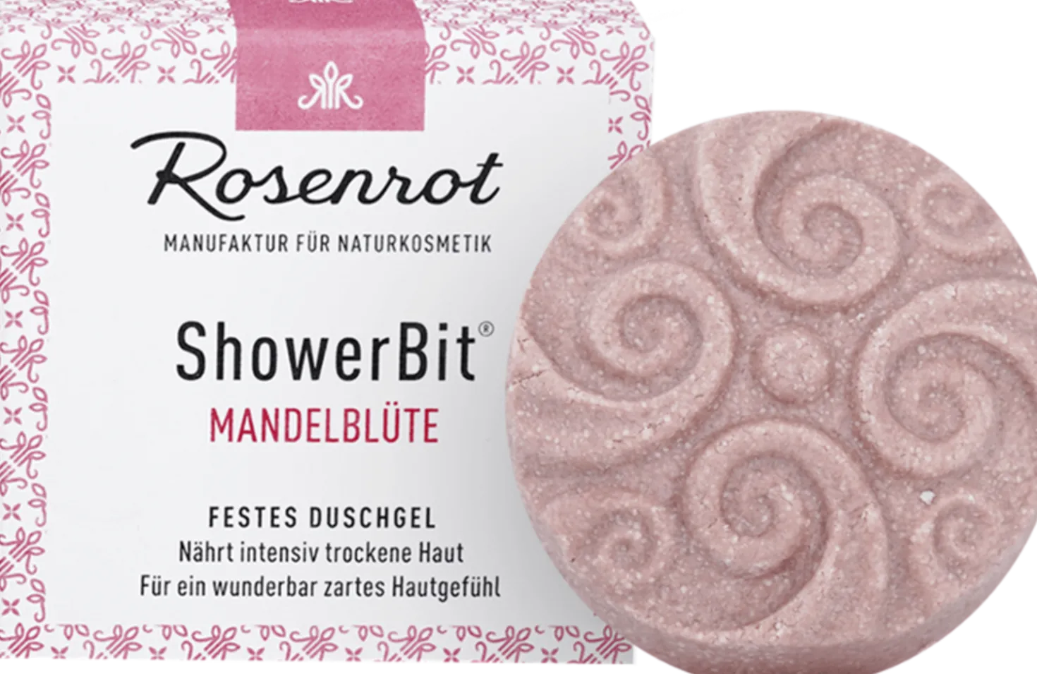 Showerbit® Gel Doccia Solido ai Fiori di Mandorlo, 55 g