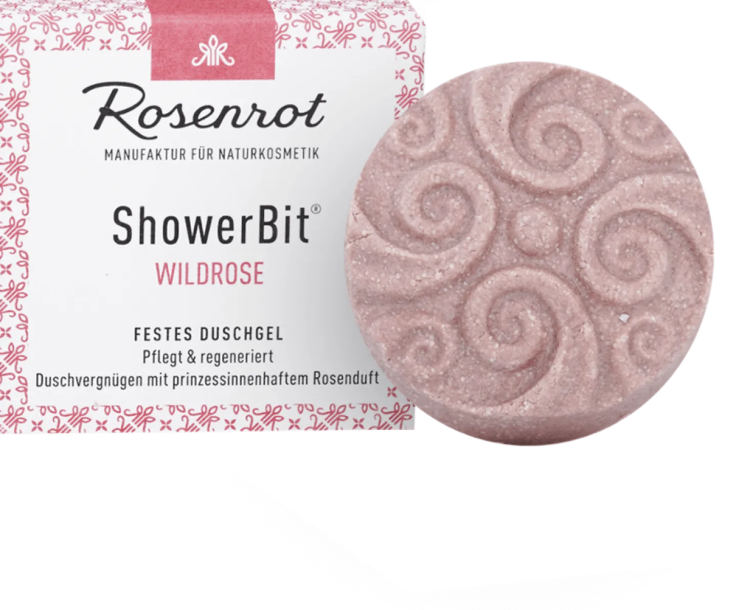 ShowerBit® Gel Doccia Solido alla Rosa Canina, 55 g