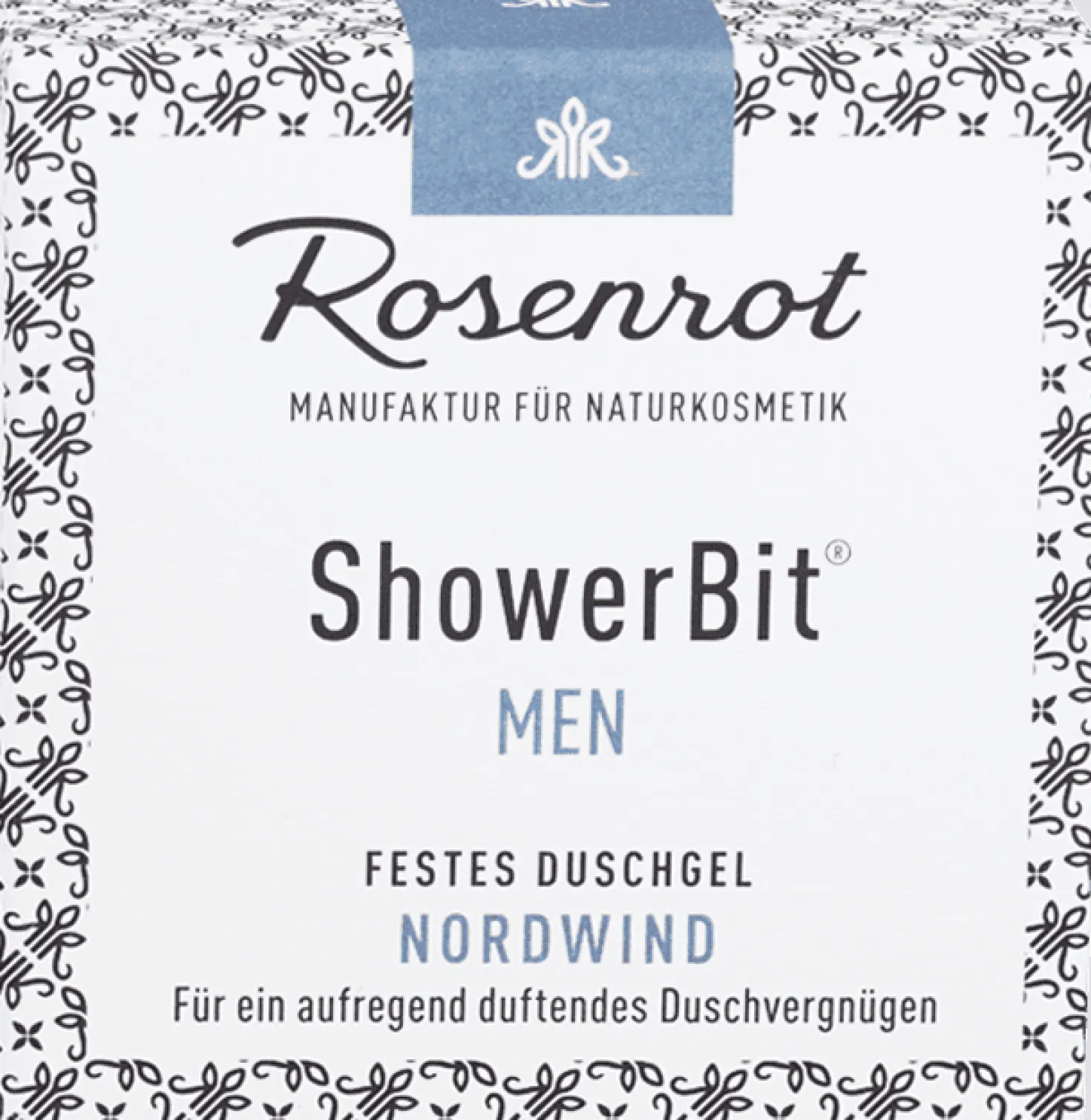 ShowerBit® MEN Gel Doccia Solido "Vento del Nord", 55 g
