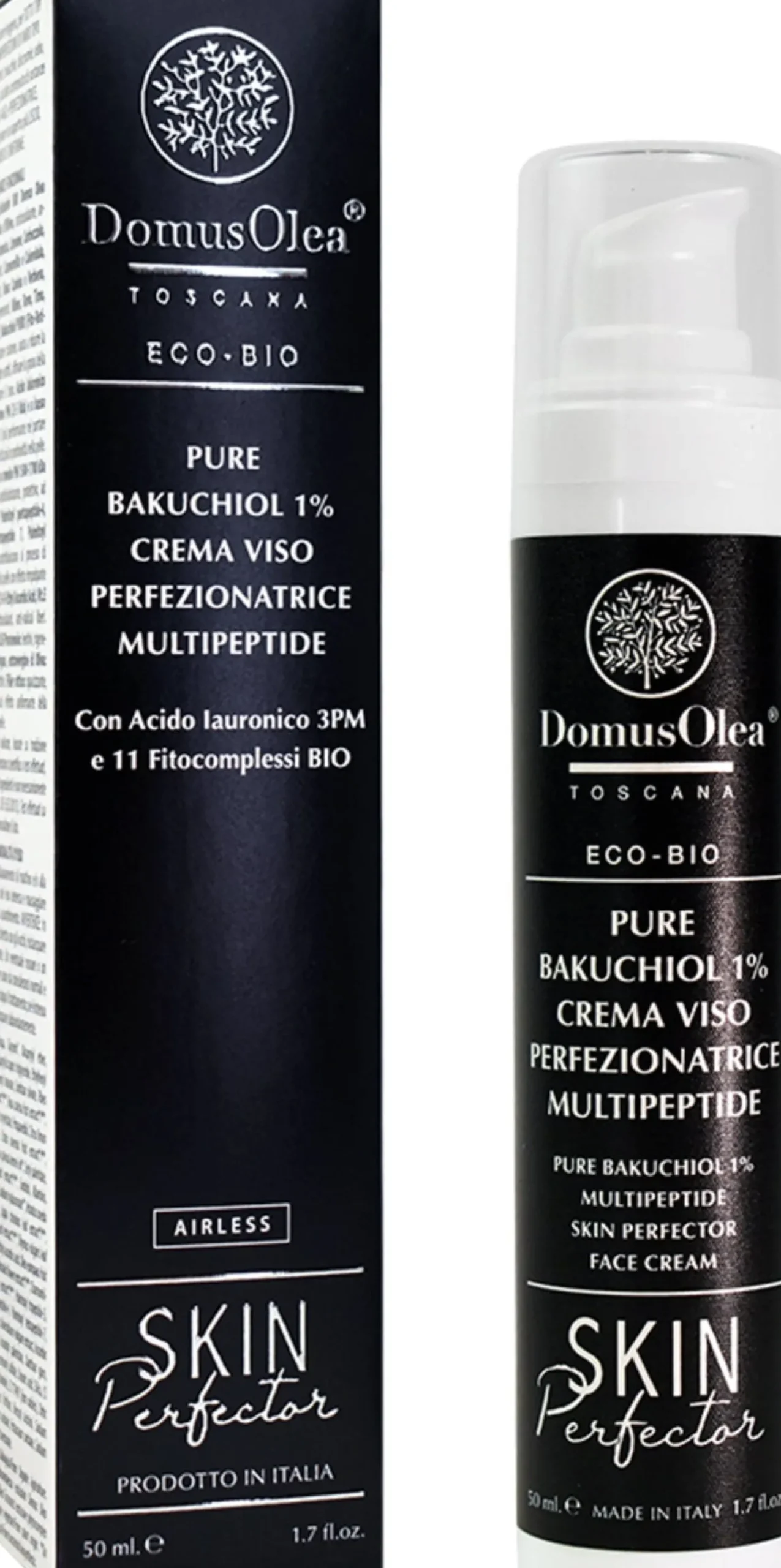 Skin Perfector Pure Bakuchiol 1% Crema Viso Perfezionatrice Multipeptide, 50 ml